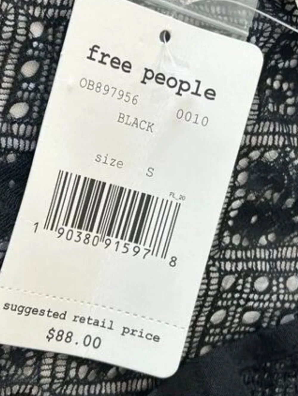 Free People sophisticated black